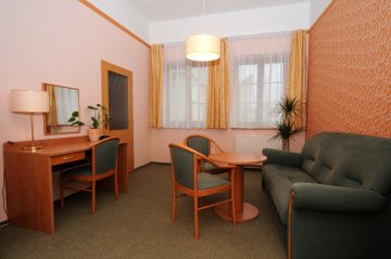 Bílý jednorožec – Pokoje