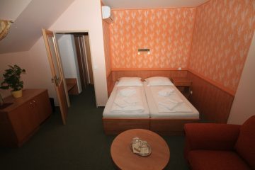 Bílý jednorožec – Pokoje